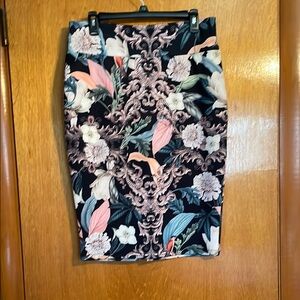 Floral Print Women's Skirt